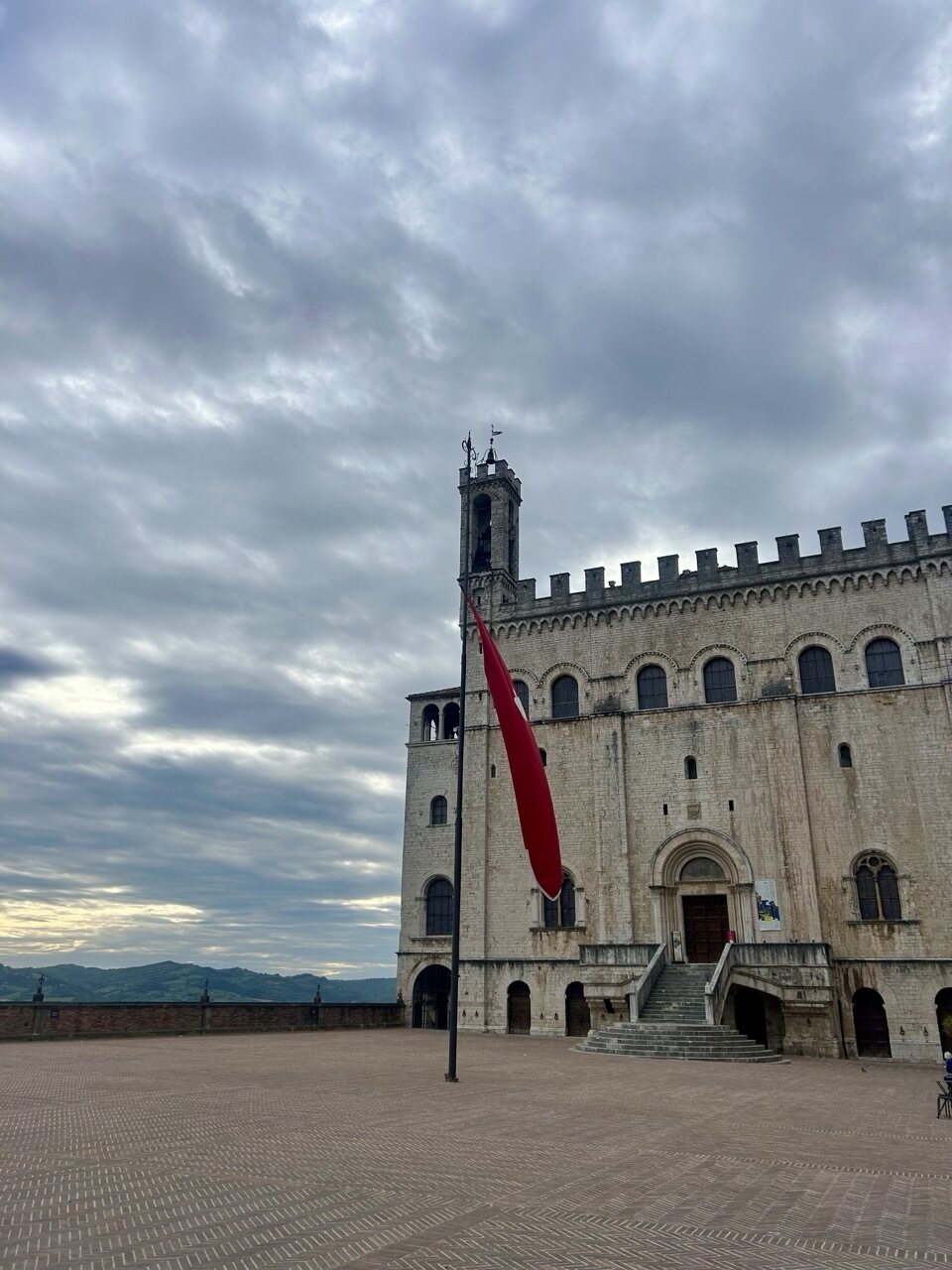 Palazzo dei Consoli in Piazza Grande a Gubbio